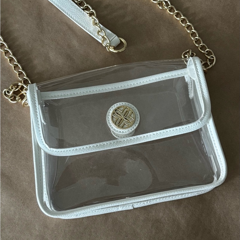 Lilly Pulitzer Amberlie Clear Crossbody Bag